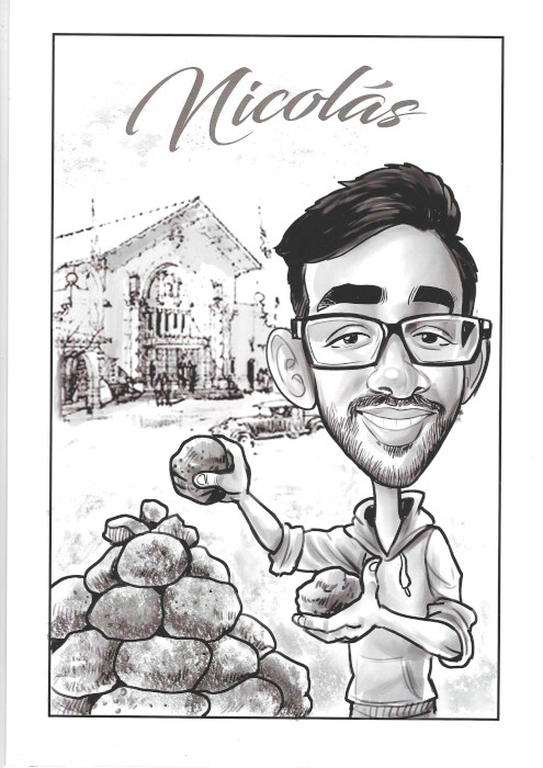 Nocolás Reymar, Caritatura